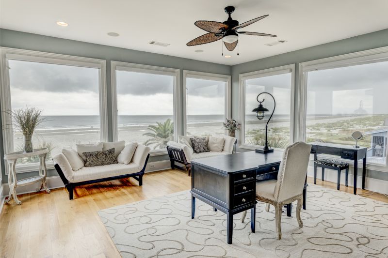 Sunroom with Coastal Views